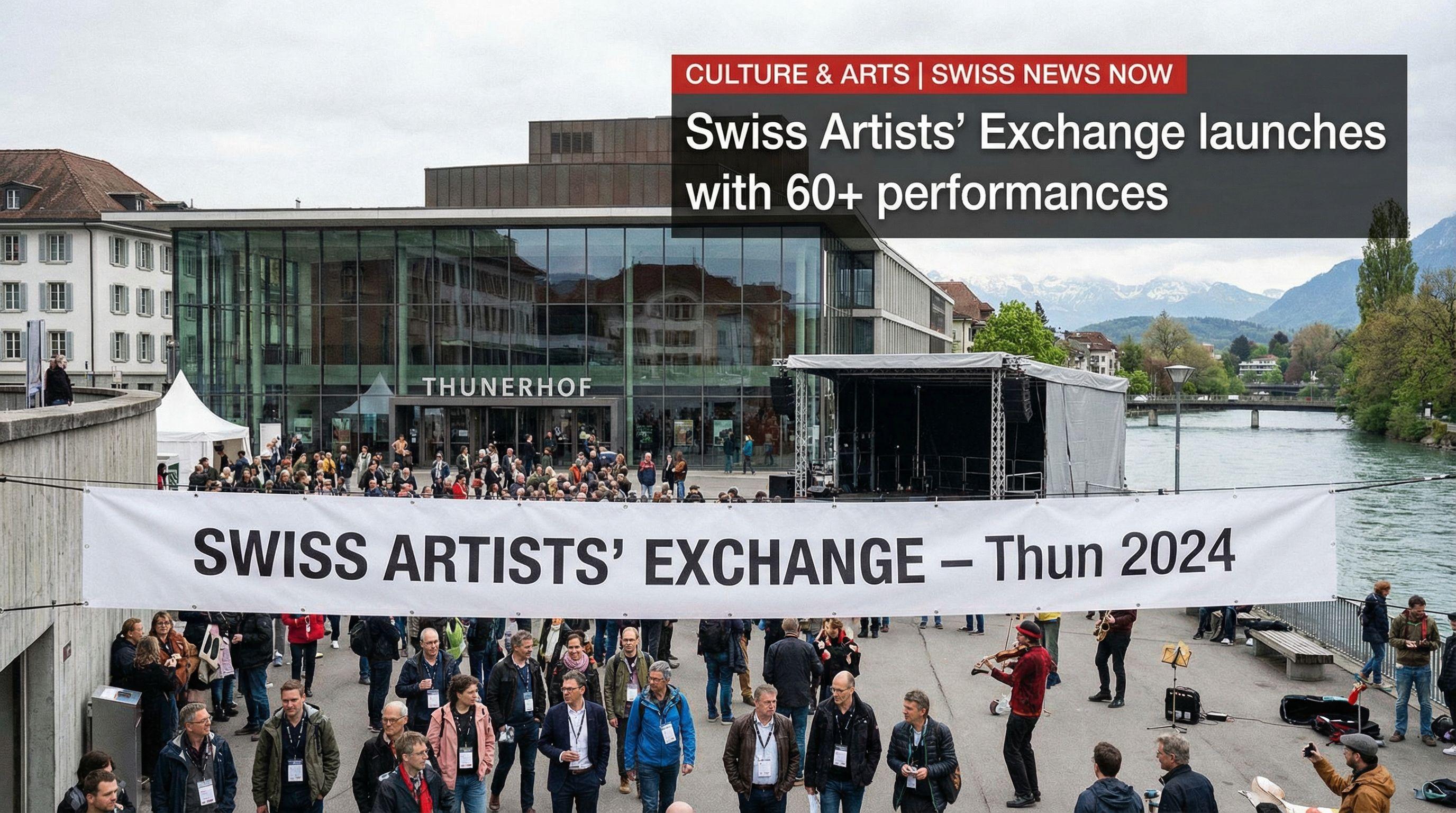 Swiss Artists' Exchange launches with 60+ performances