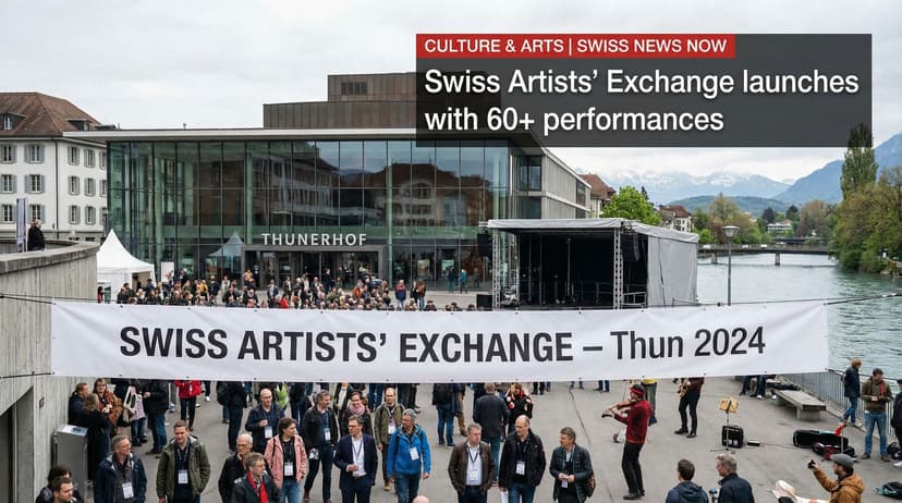 Swiss Artists' Exchange launches with 60+ performances