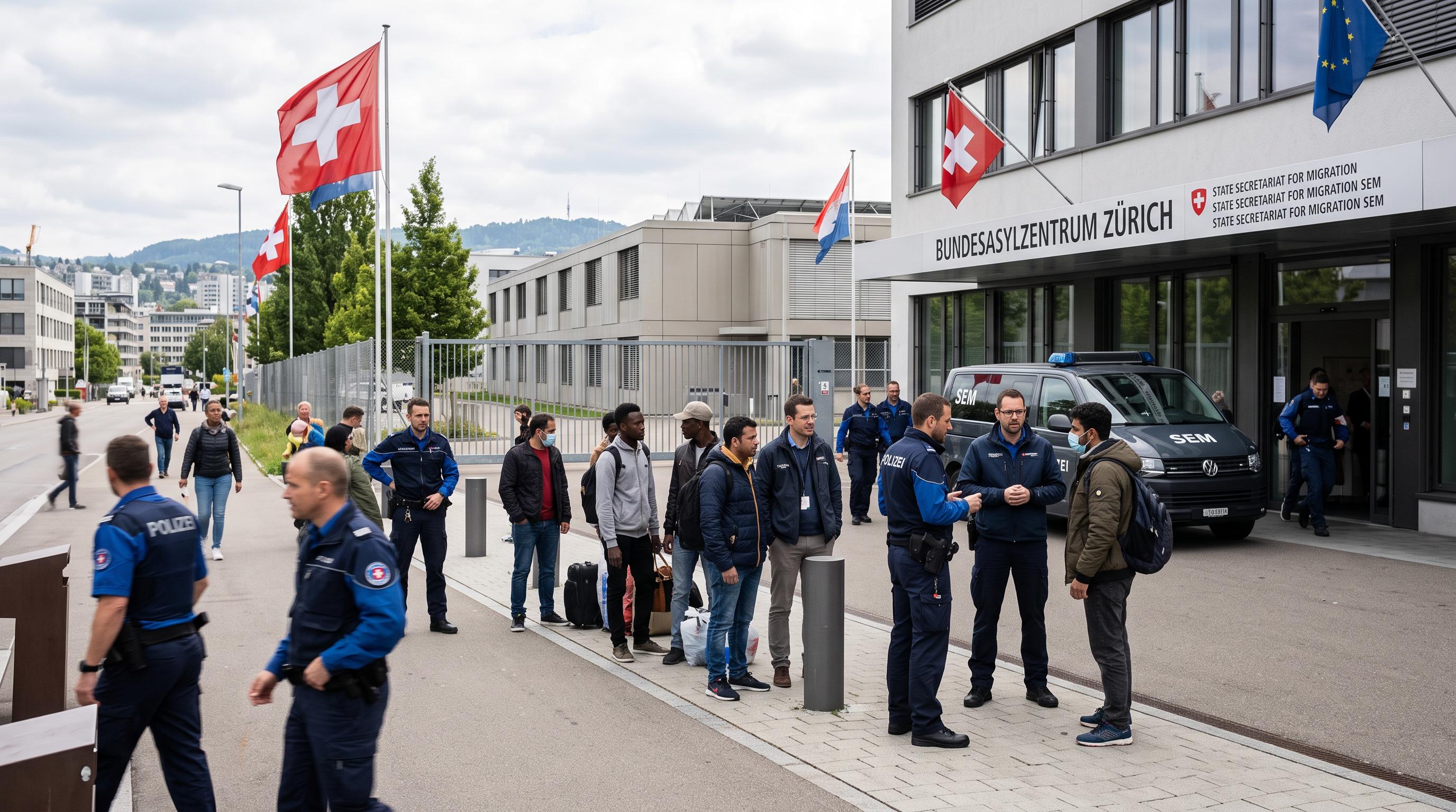 Switzerland cuts 2026 asylum forecast as forced returns rise