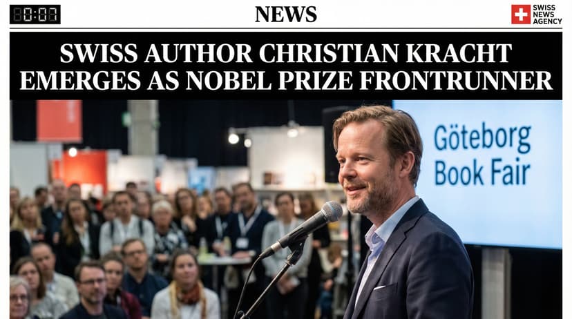 Swiss Author Christian Kracht Emerges as Nobel Prize Frontrunner