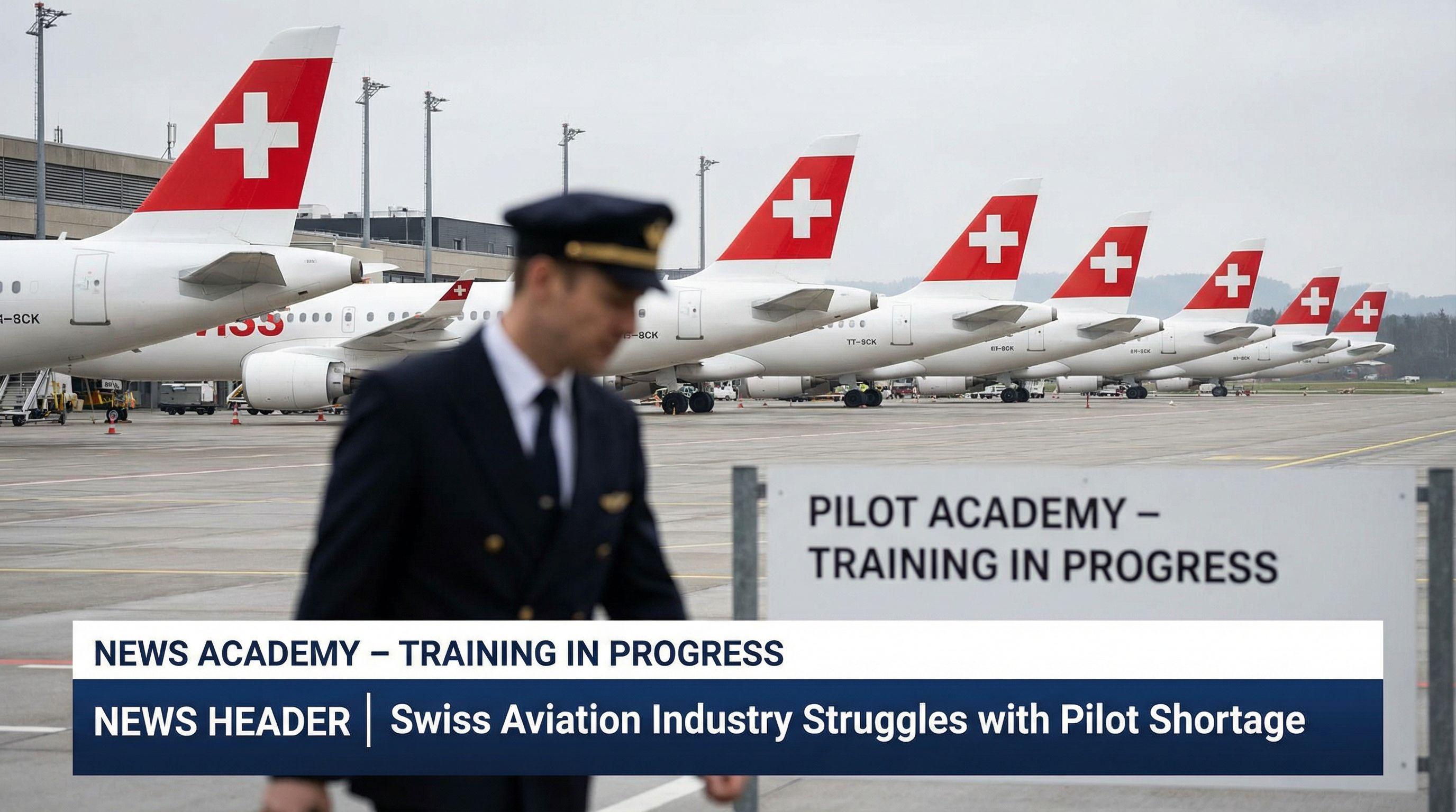 Swiss Aviation Industry Struggles with Pilot Shortage