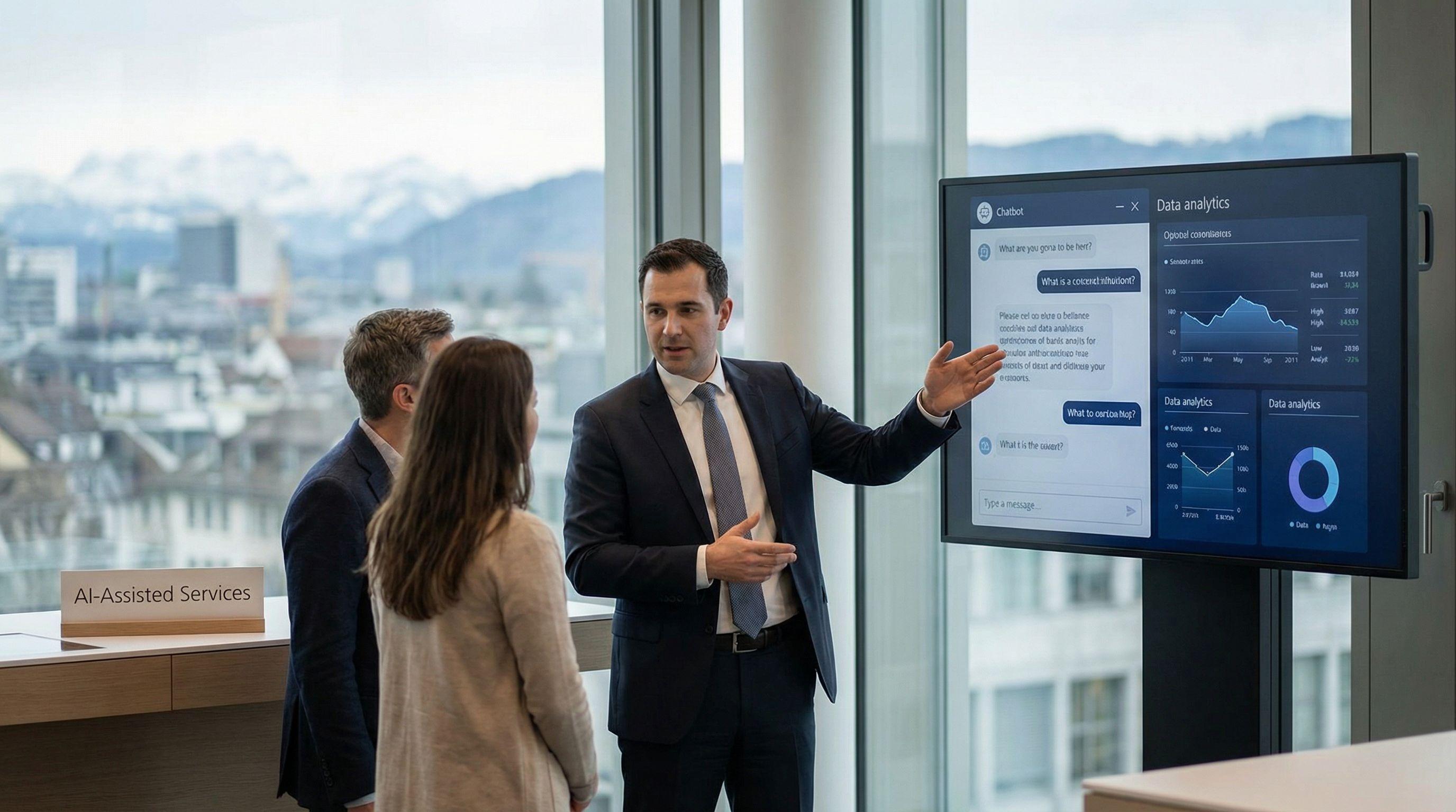 Swiss Banks Embrace AI for Customer Service