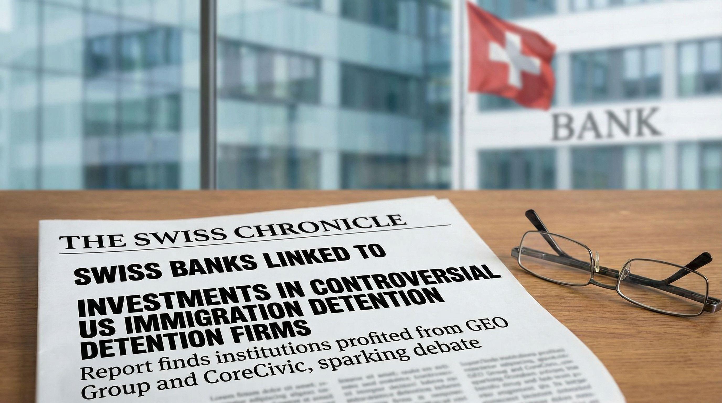 Swiss Banks Linked to Investments in Controversial US Immigration Detention Firms