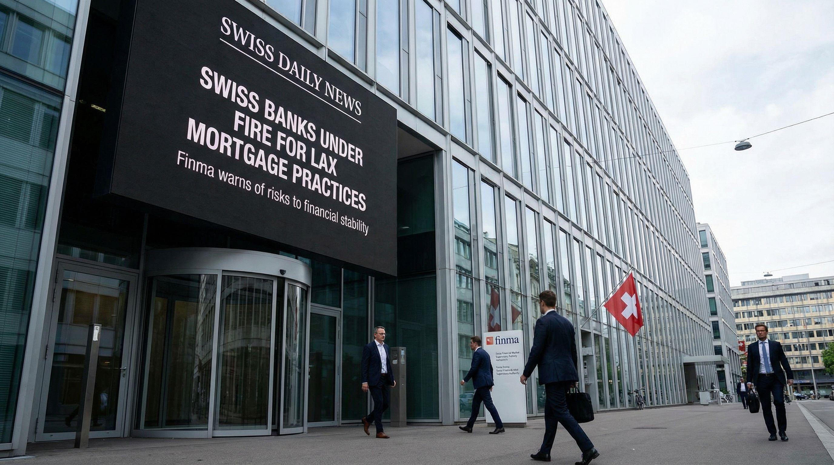 Swiss Banks Under Fire for Lax Mortgage Practices