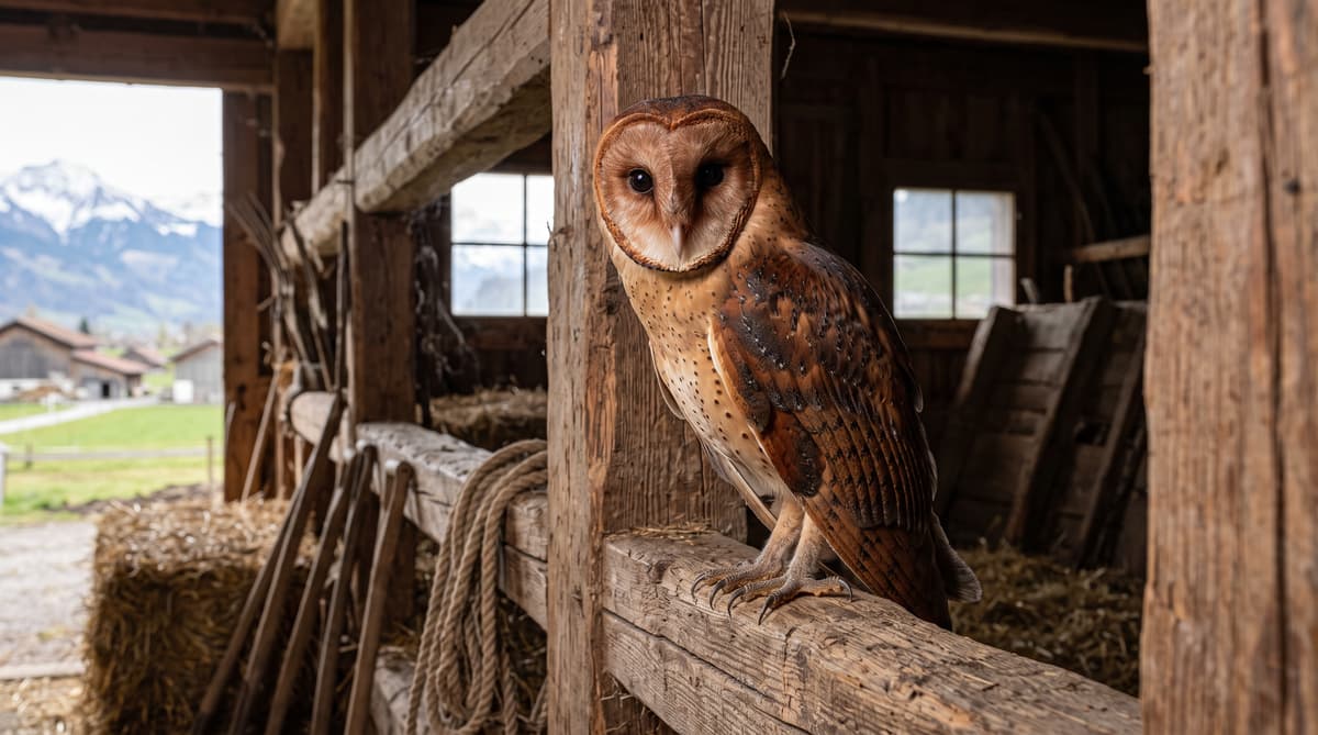 Swiss barn owls are changing colour, study finds