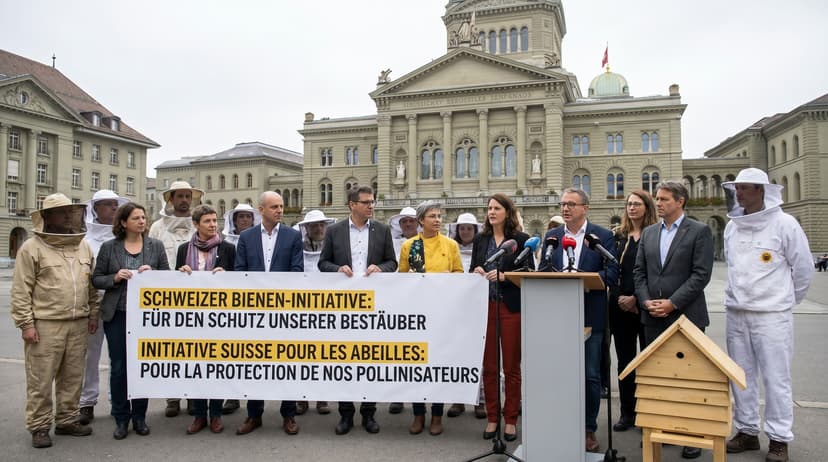 New 'Bee Initiative' Launched in Switzerland to Protect Pollinators