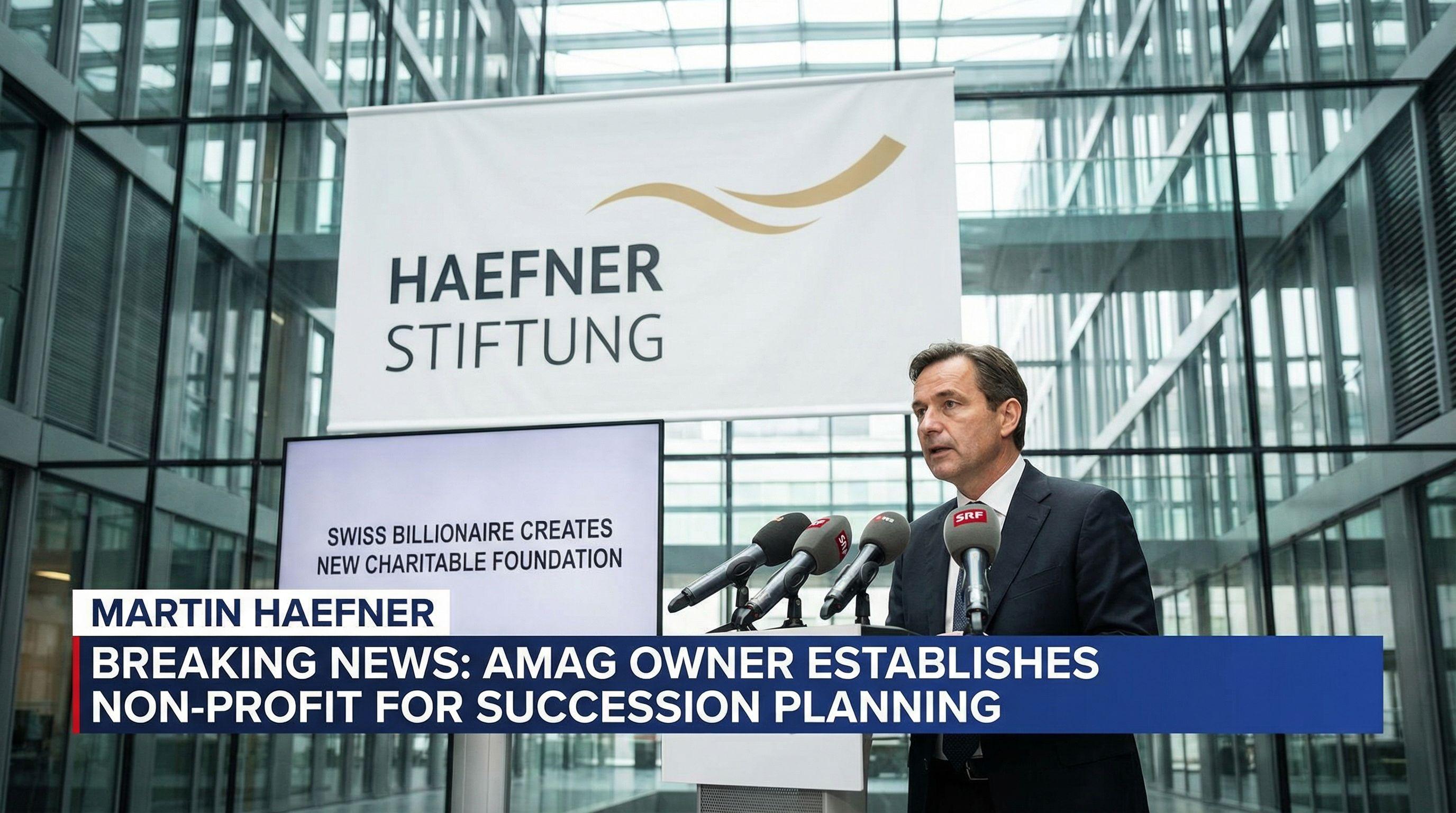 Swiss Billionaire Creates New Charitable Foundation