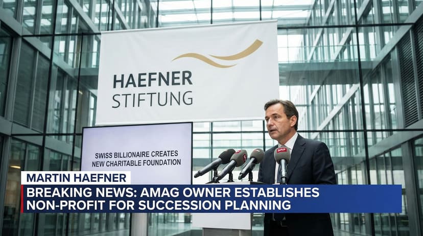 Swiss Billionaire Creates New Charitable Foundation