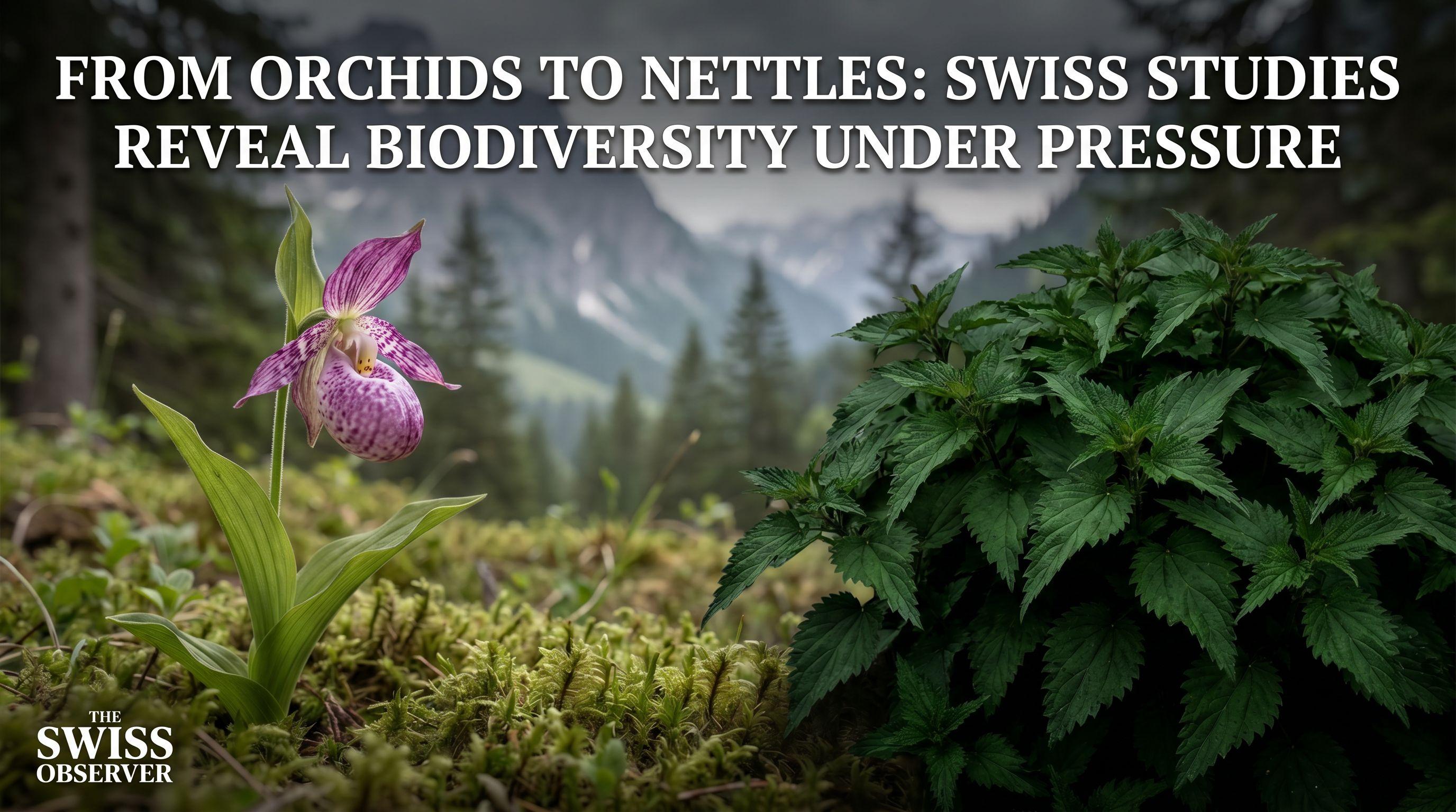 From Orchids to Nettles: Swiss Studies Reveal Biodiversity Under Pressure