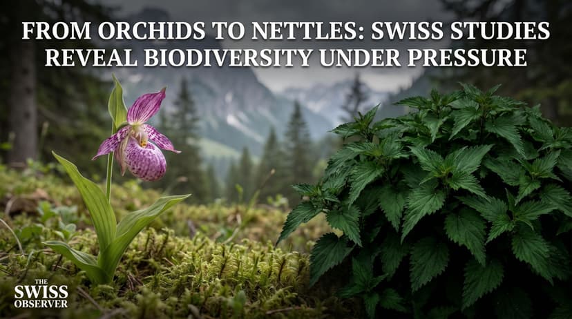 From Orchids to Nettles: Swiss Studies Reveal Biodiversity Under Pressure
