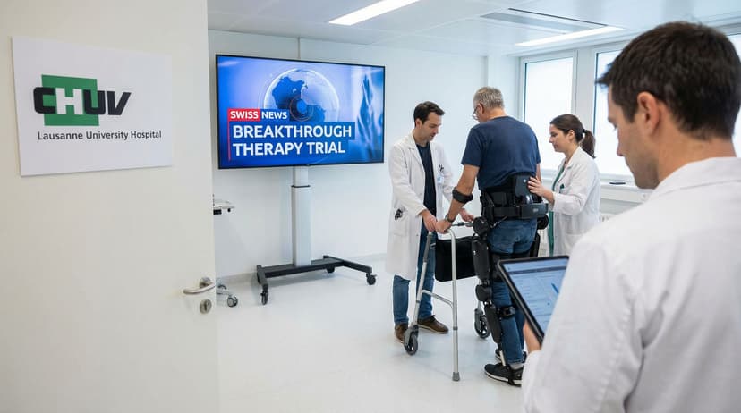 Swiss Breakthrough: New Therapy Helps Paralyzed Patients Walk