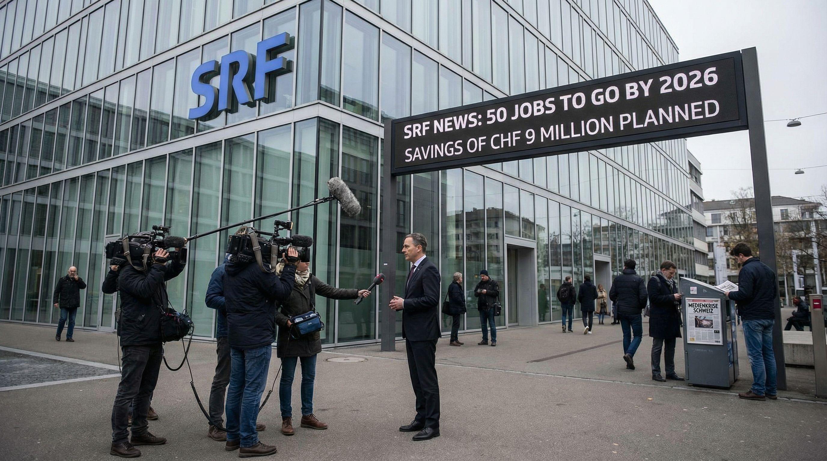 Swiss Broadcasting Cuts: SRF to Eliminate 50 Jobs by 2026