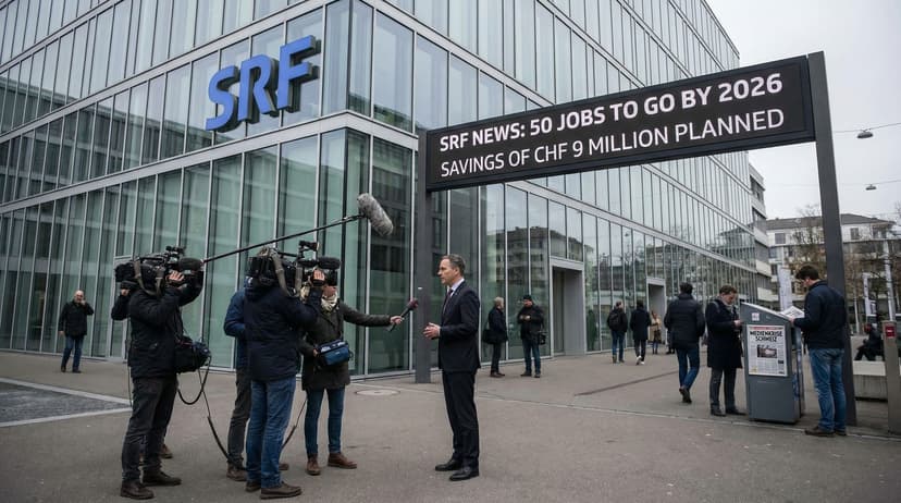 Swiss Broadcasting Cuts: SRF to Eliminate 50 Jobs by 2026