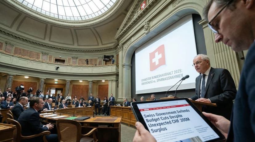 Swiss Government Defends Budget Cuts Despite Unexpected CHF 300M Surplus