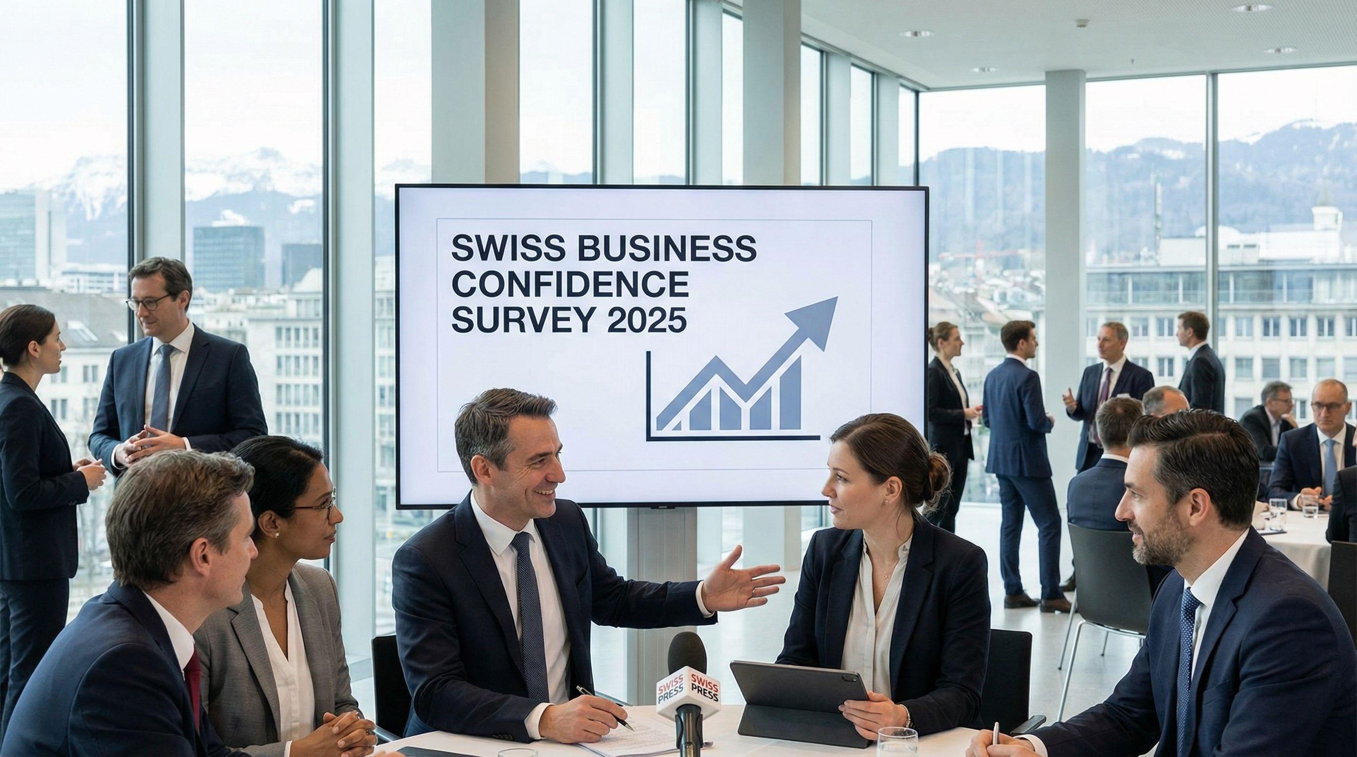 Swiss business leaders show increased optimism for 2025