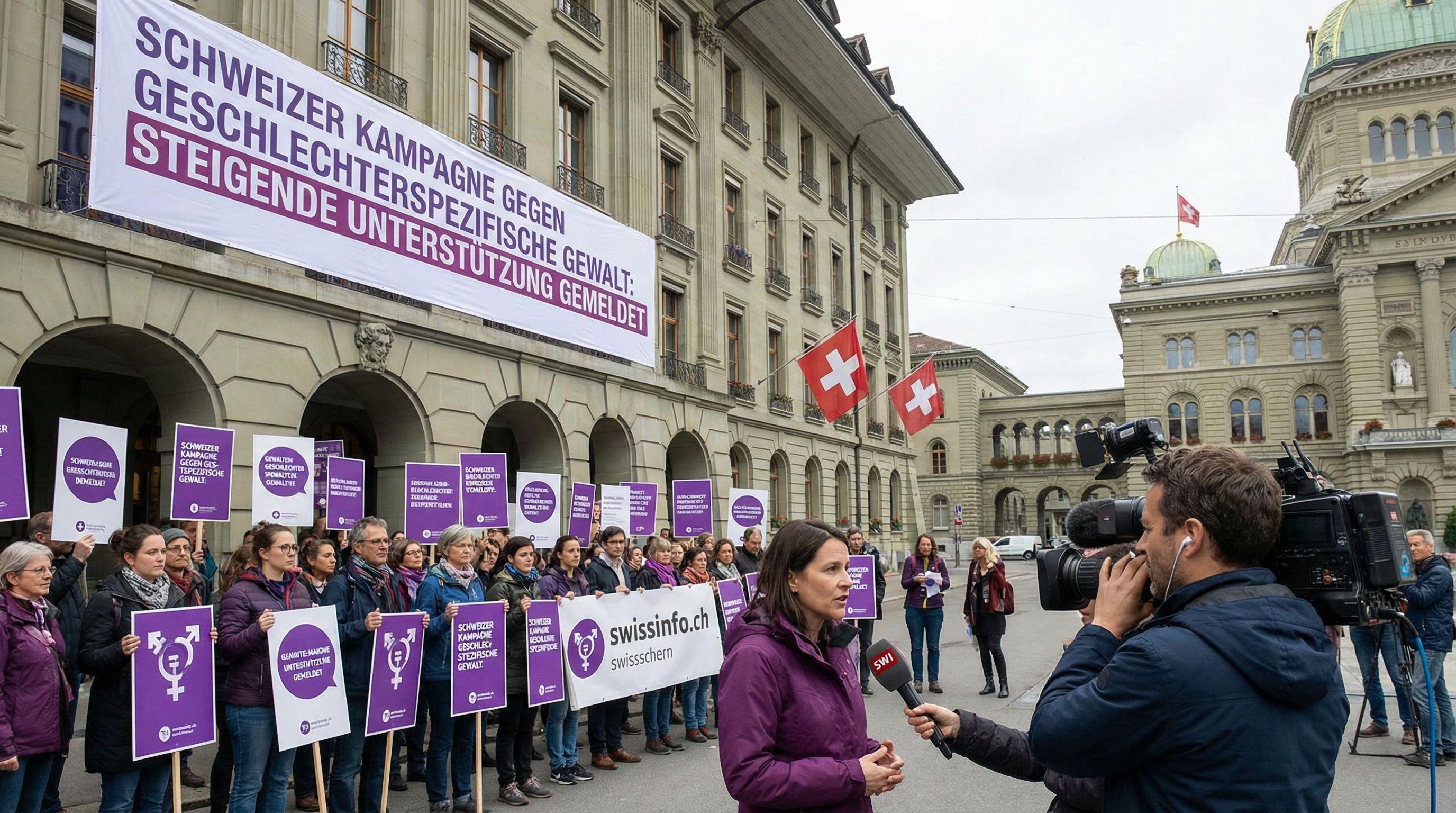 Swiss Campaign Against Gender Violence Reports Rising Support