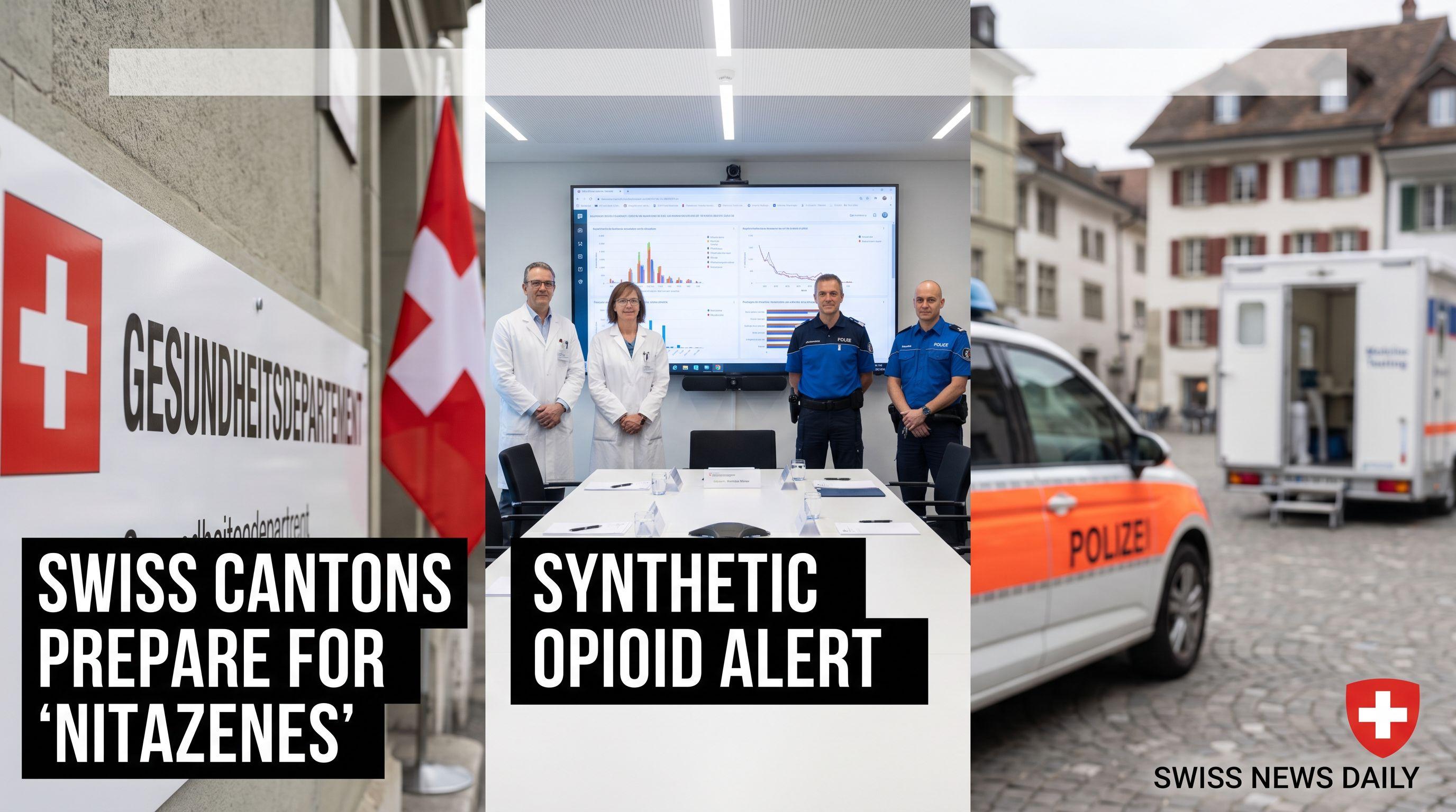 Swiss Cantons Prepare for Influx of Dangerous Synthetic Opioid 'Nitazenes'