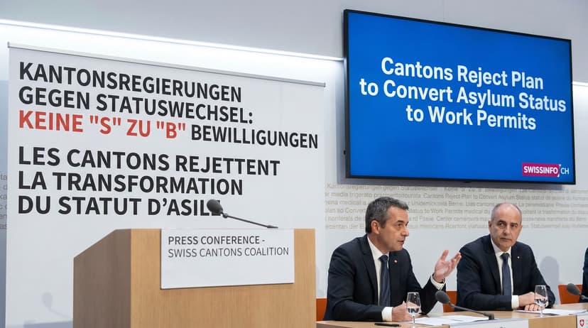 Cantons Reject Plan to Convert Asylum Status to Work Permits
