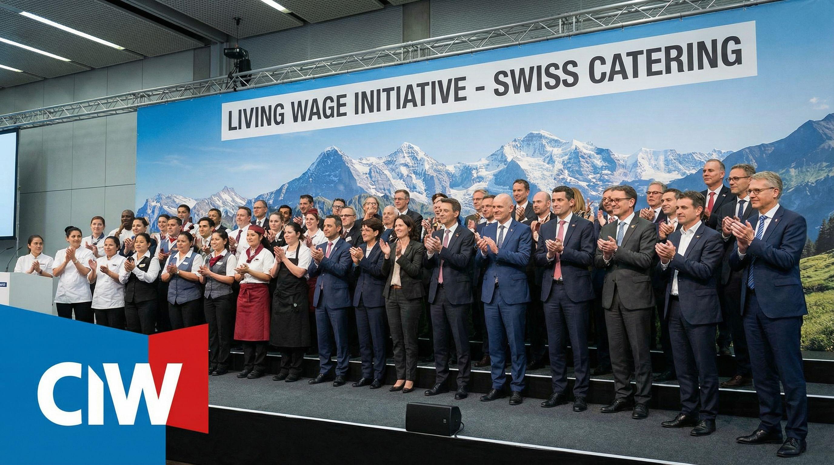 Swiss Catering Industry Commits to Living Wage Implementation