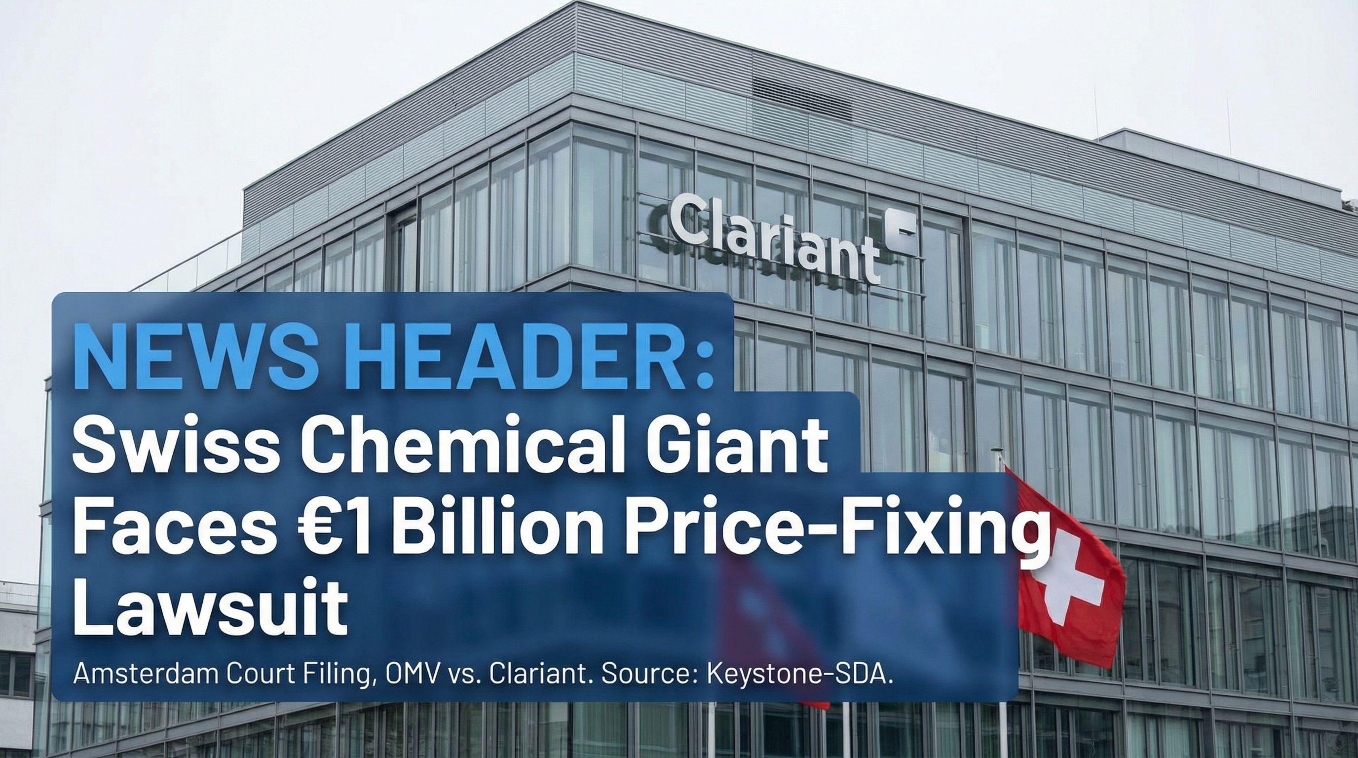 Swiss Chemical Giant Faces €1 Billion Price-Fixing Lawsuit