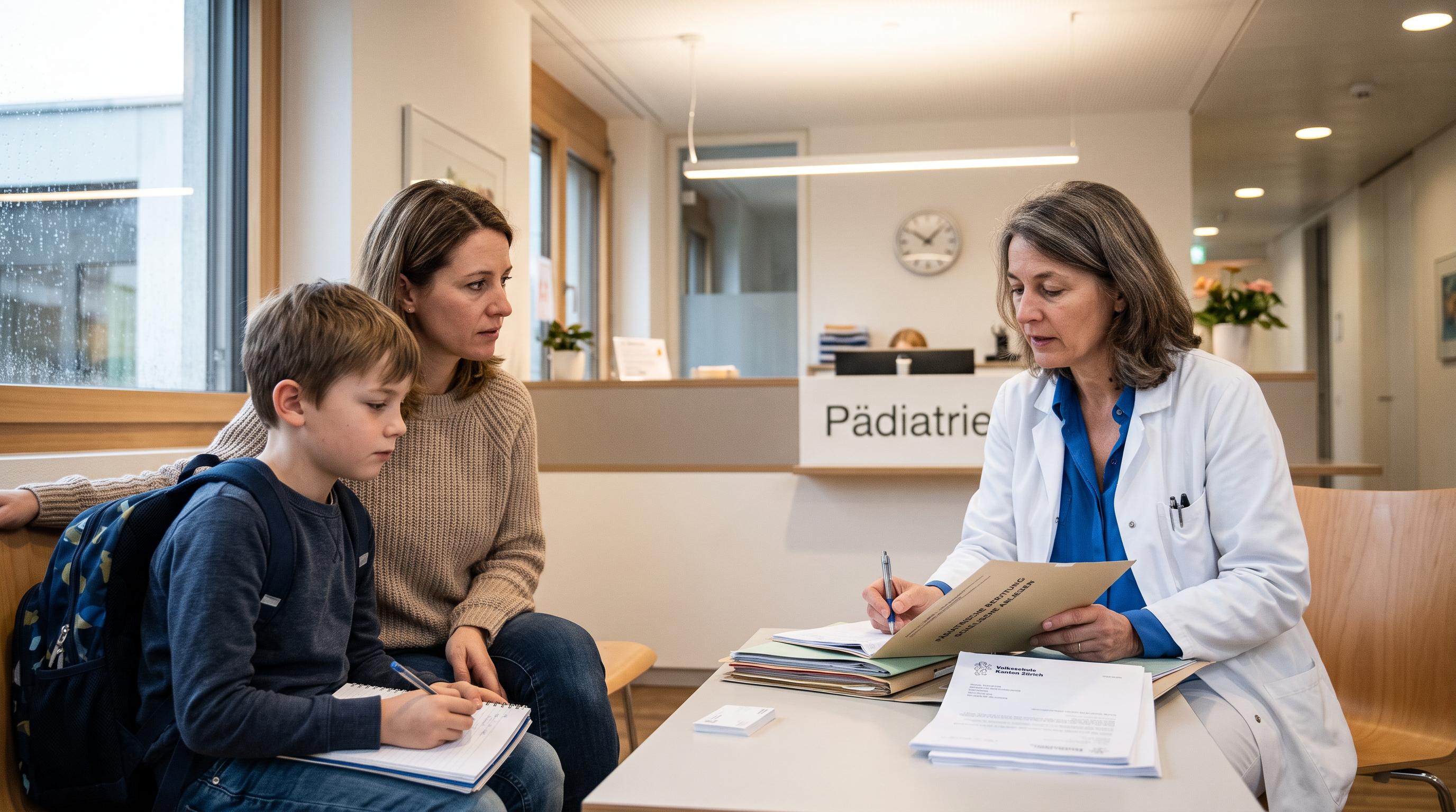 Swiss paediatricians see more children with school-related problems