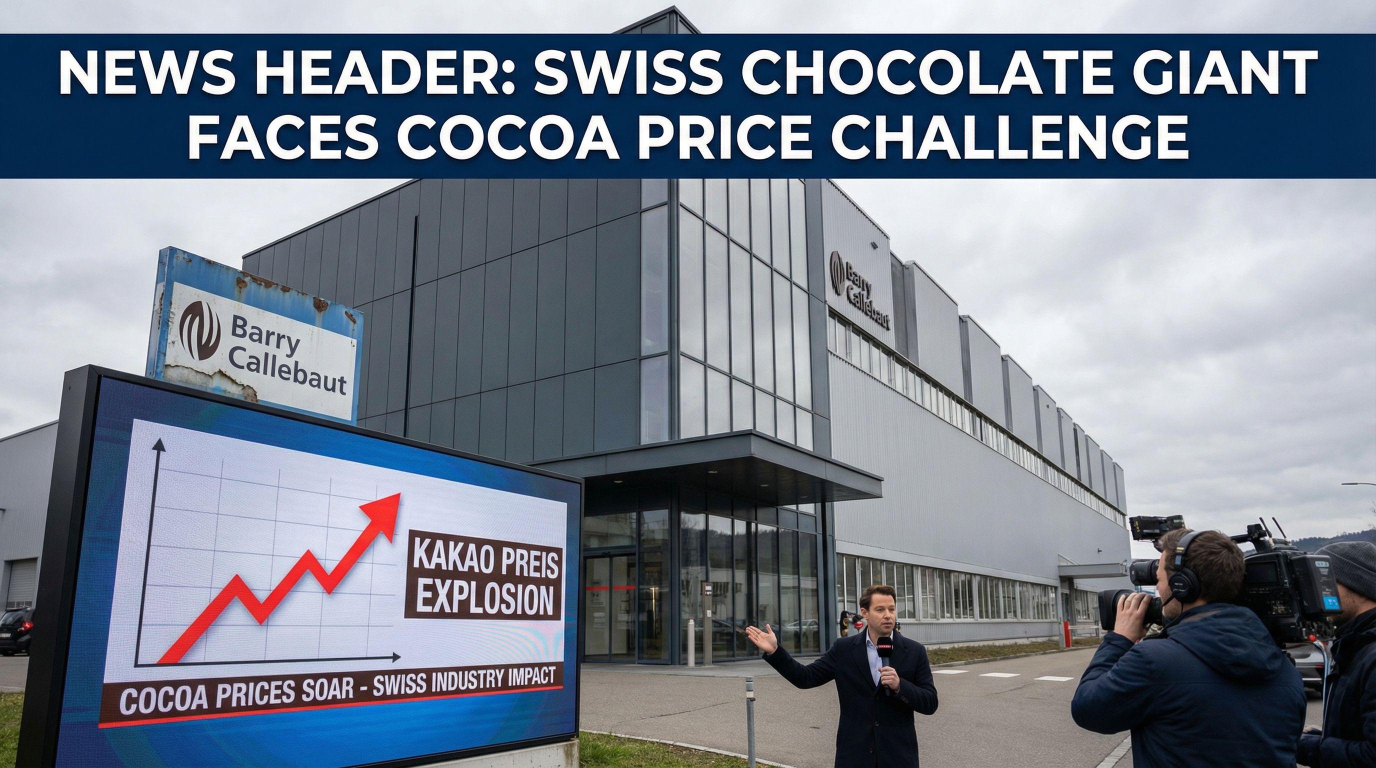 Swiss Chocolate Giant Faces Cocoa Price Challenge