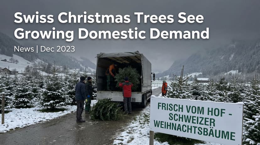Swiss Christmas Trees See Growing Domestic Demand