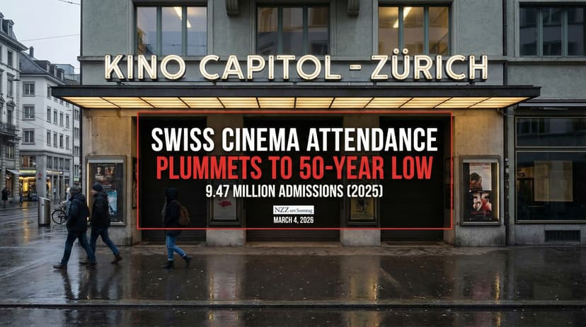 Swiss Cinema Attendance Plummets to 50-Year Low