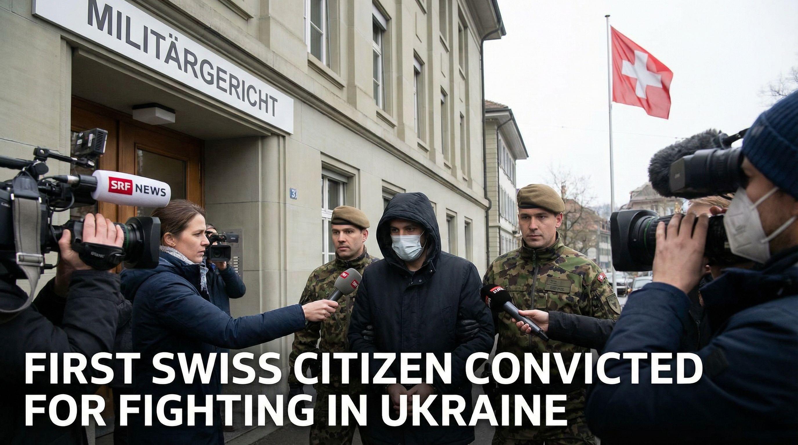 First Swiss Citizen Convicted for Fighting in Ukraine