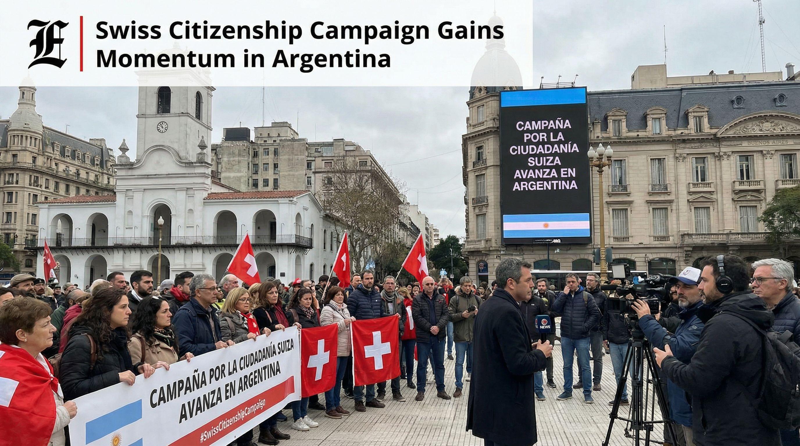 Swiss Citizenship Campaign Gains Momentum in Argentina