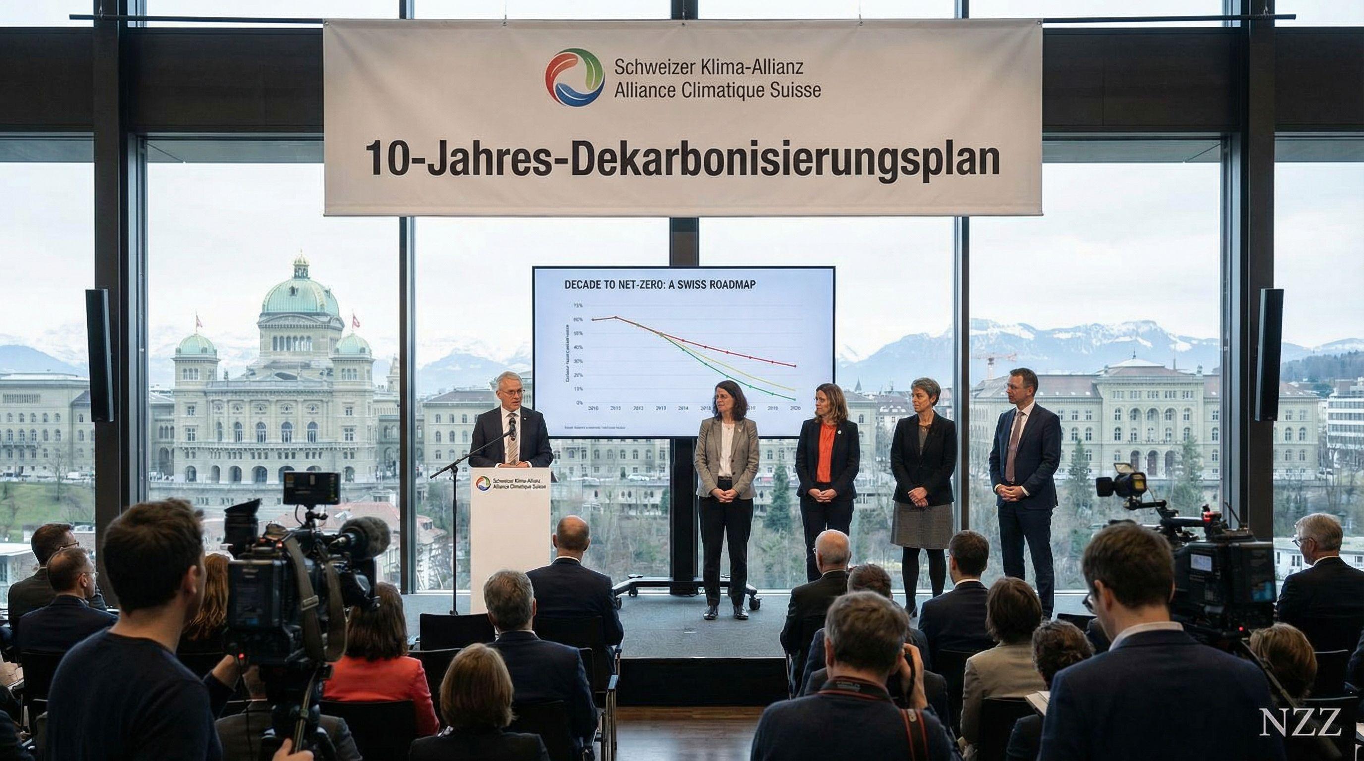 Swiss Climate Alliance Unveils Ambitious 10-Year Decarbonization Plan
