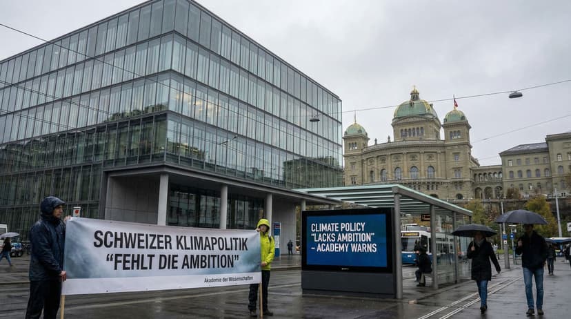 Swiss Climate Policy 'Lacks Ambition,' Warns Academy of Sciences