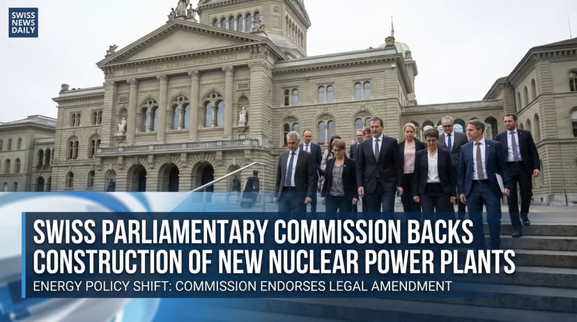 Swiss Parliamentary Commission Backs Construction of New Nuclear Power Plants