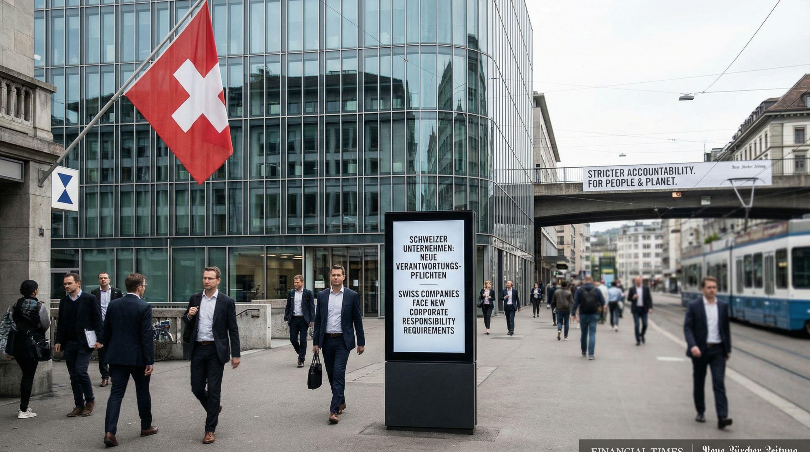 Swiss Companies Face New Corporate Responsibility Requirements
