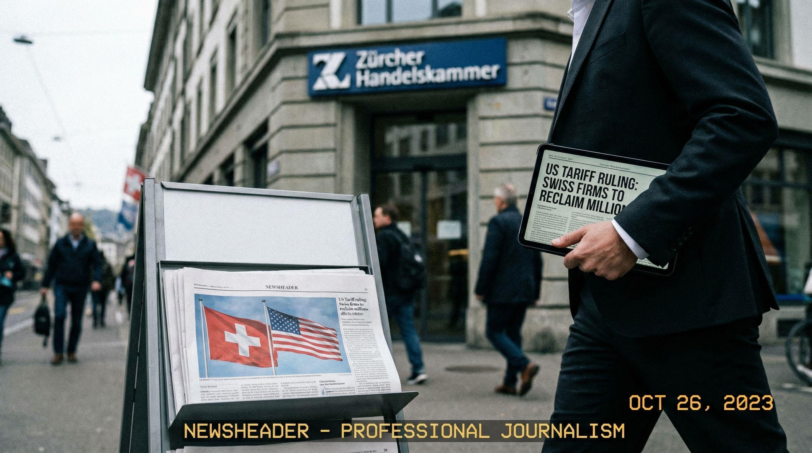Swiss Companies Seek Tariff Refunds Amid US Trade Uncertainty