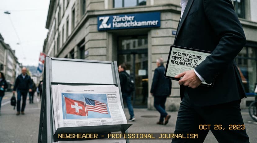 Swiss Companies Seek Tariff Refunds Amid US Trade Uncertainty