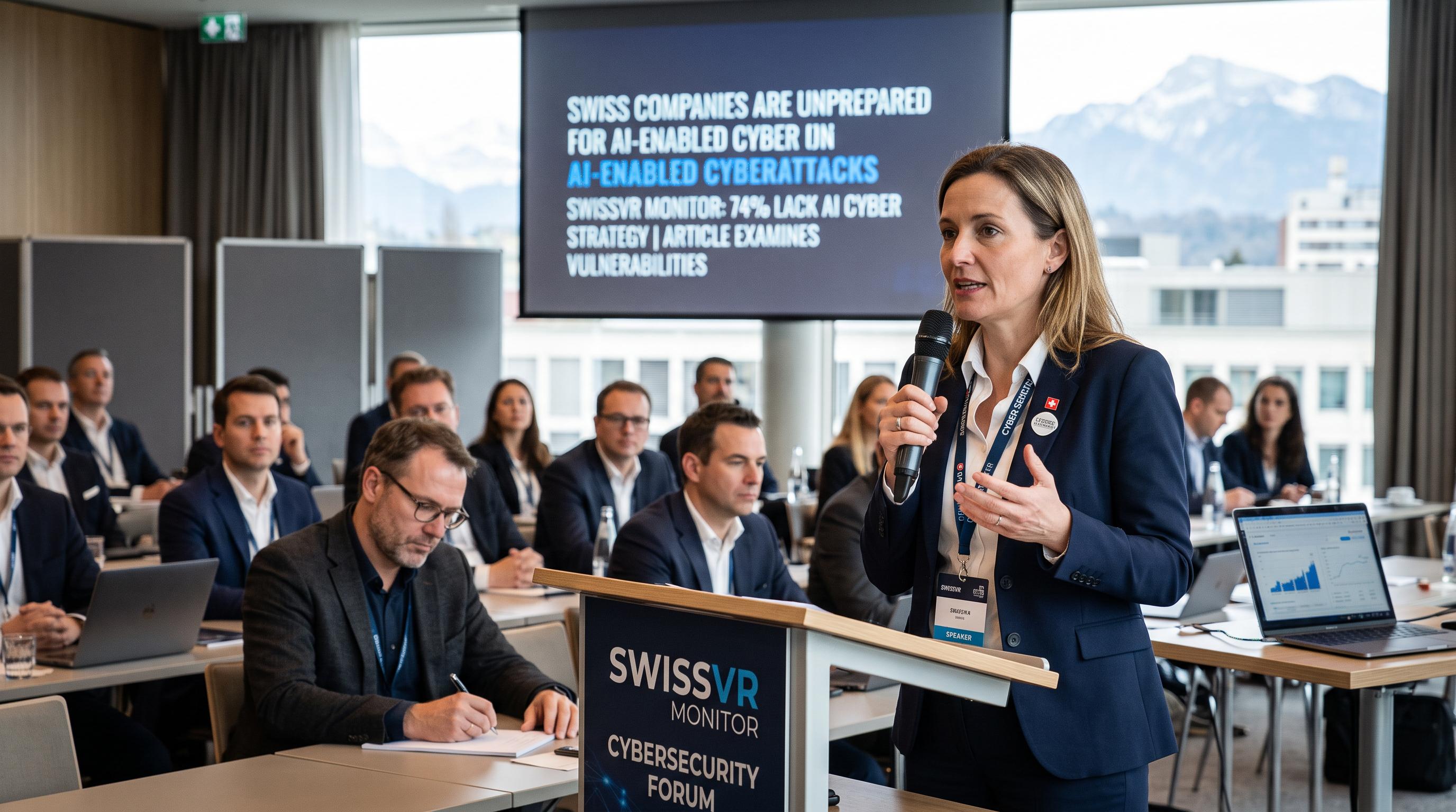 Swiss companies are unprepared for AI-enabled cyberattacks