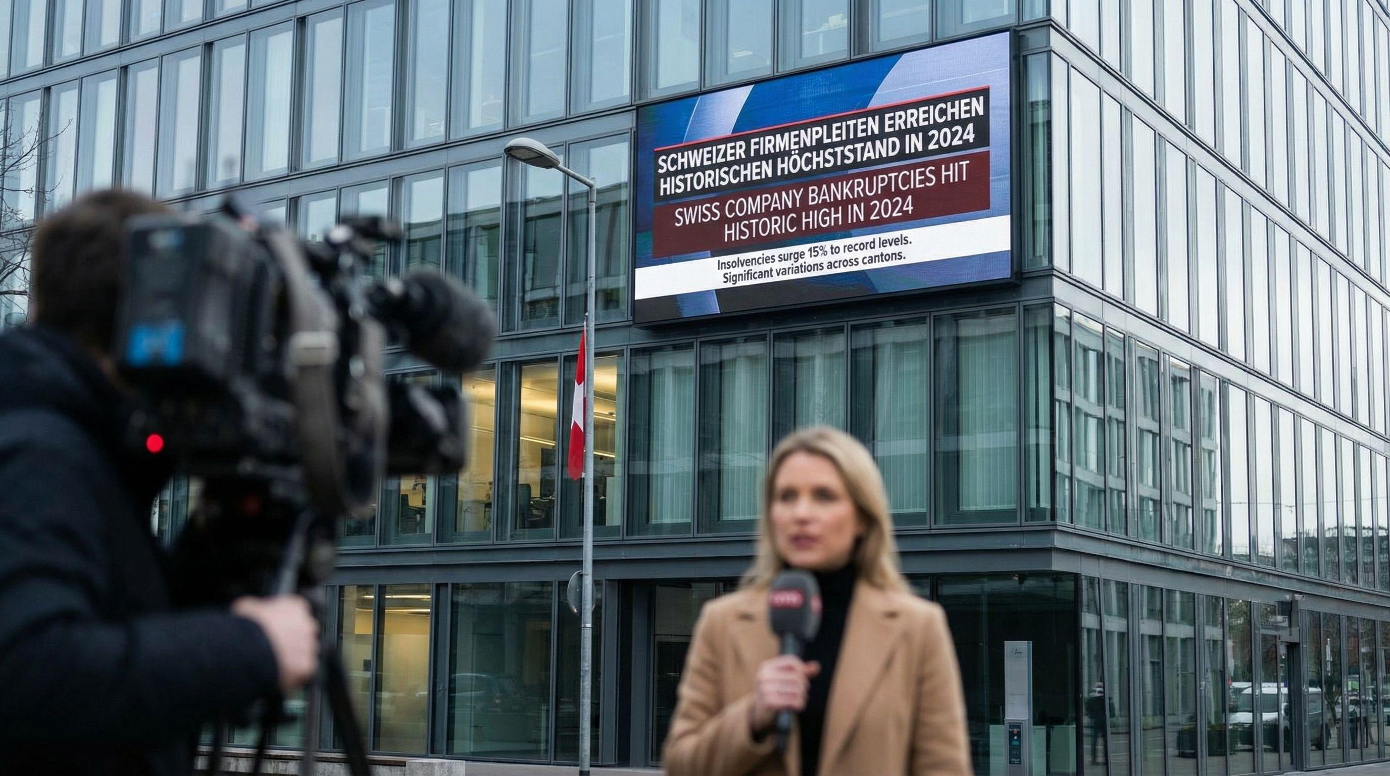Swiss Company Bankruptcies Hit Historic High in 2024