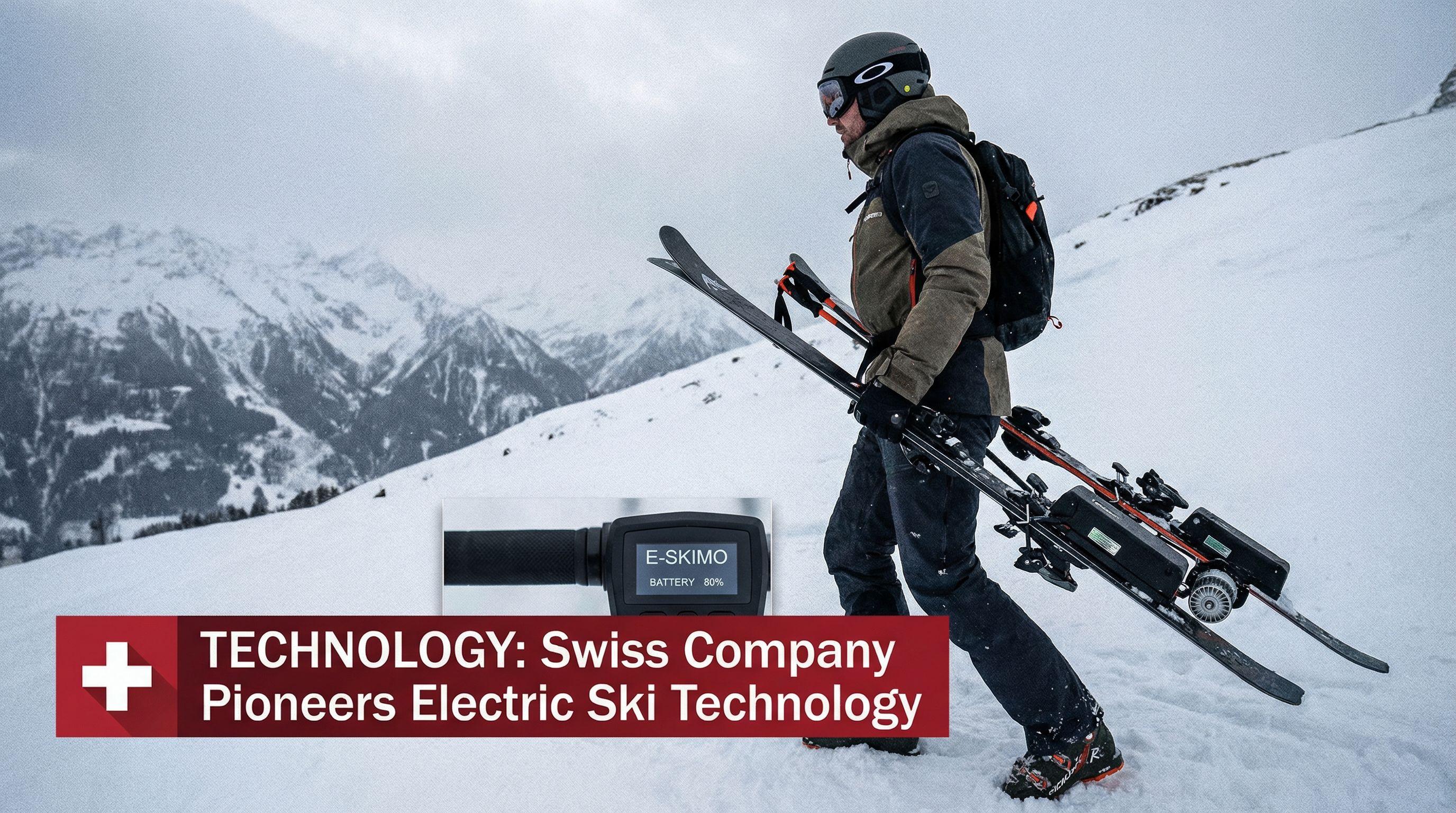 Swiss Company Pioneers Electric Ski Technology