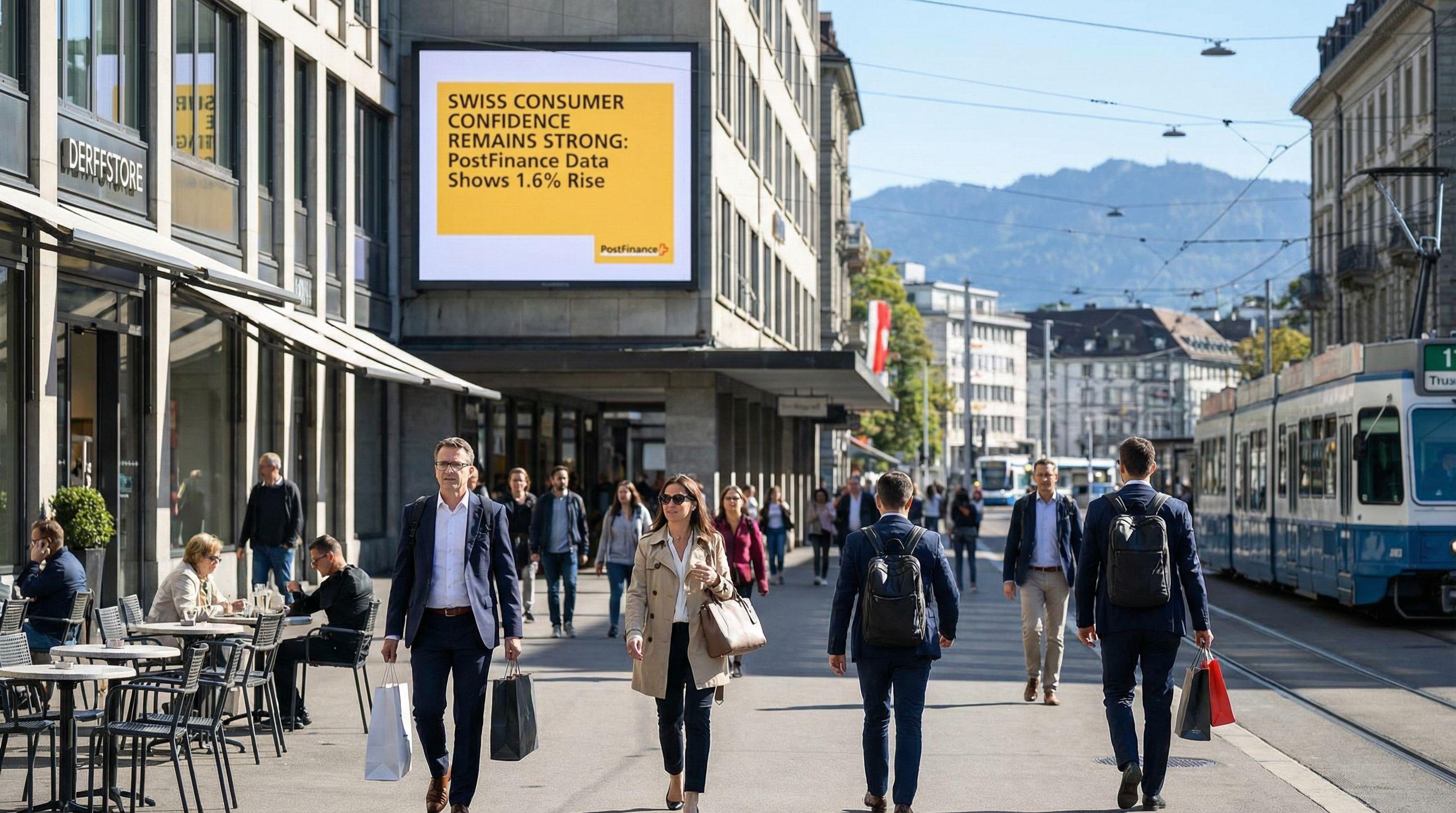 Swiss Consumer Confidence Remains Strong Despite Global Tensions