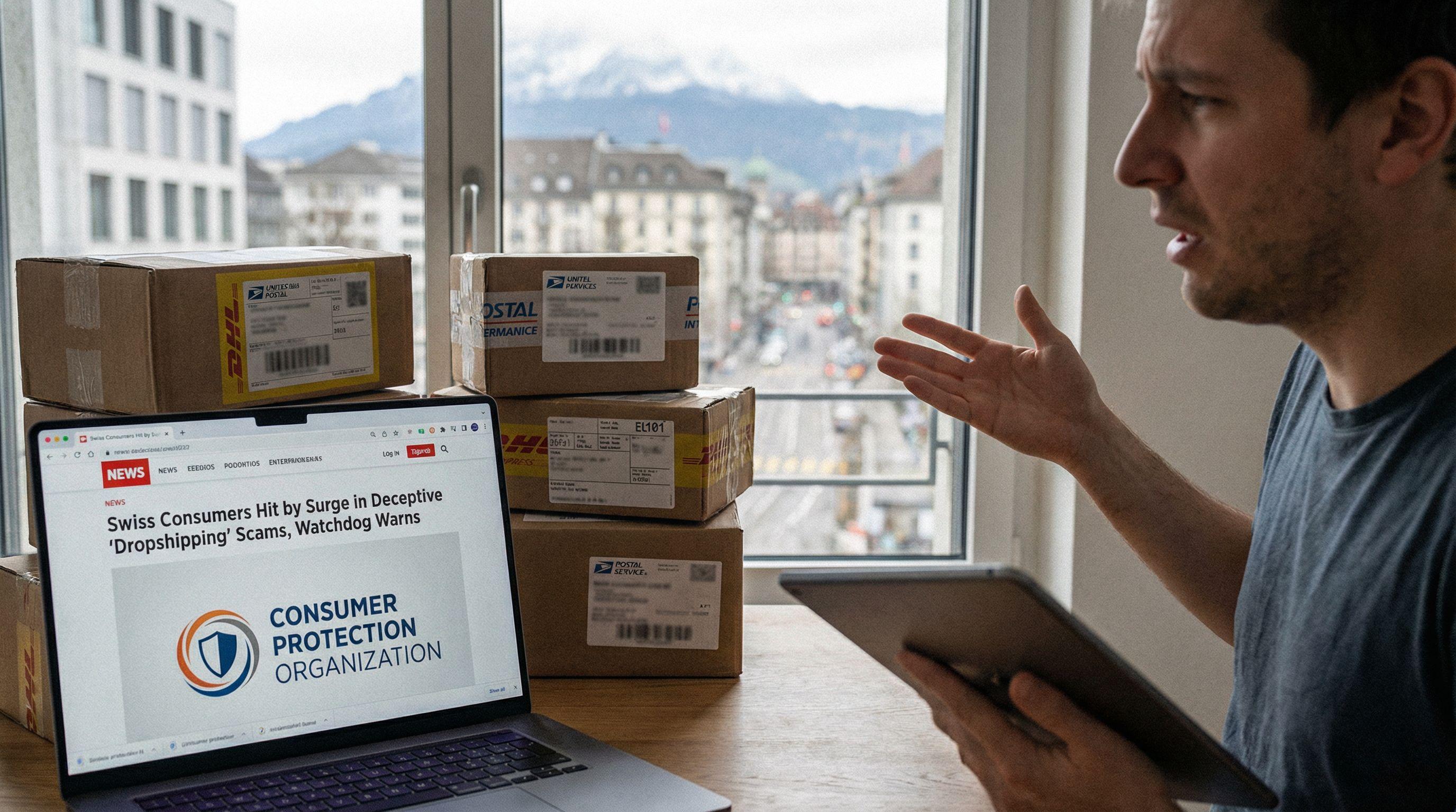 Swiss Consumers Hit by Surge in Deceptive 'Dropshipping' Scams, Watchdog Warns