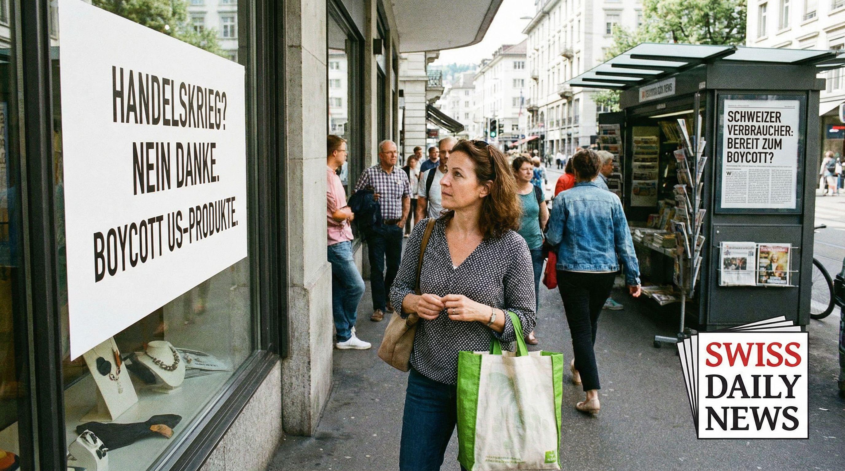 Swiss Consumers Ready to Boycott US Products Over Tariffs
