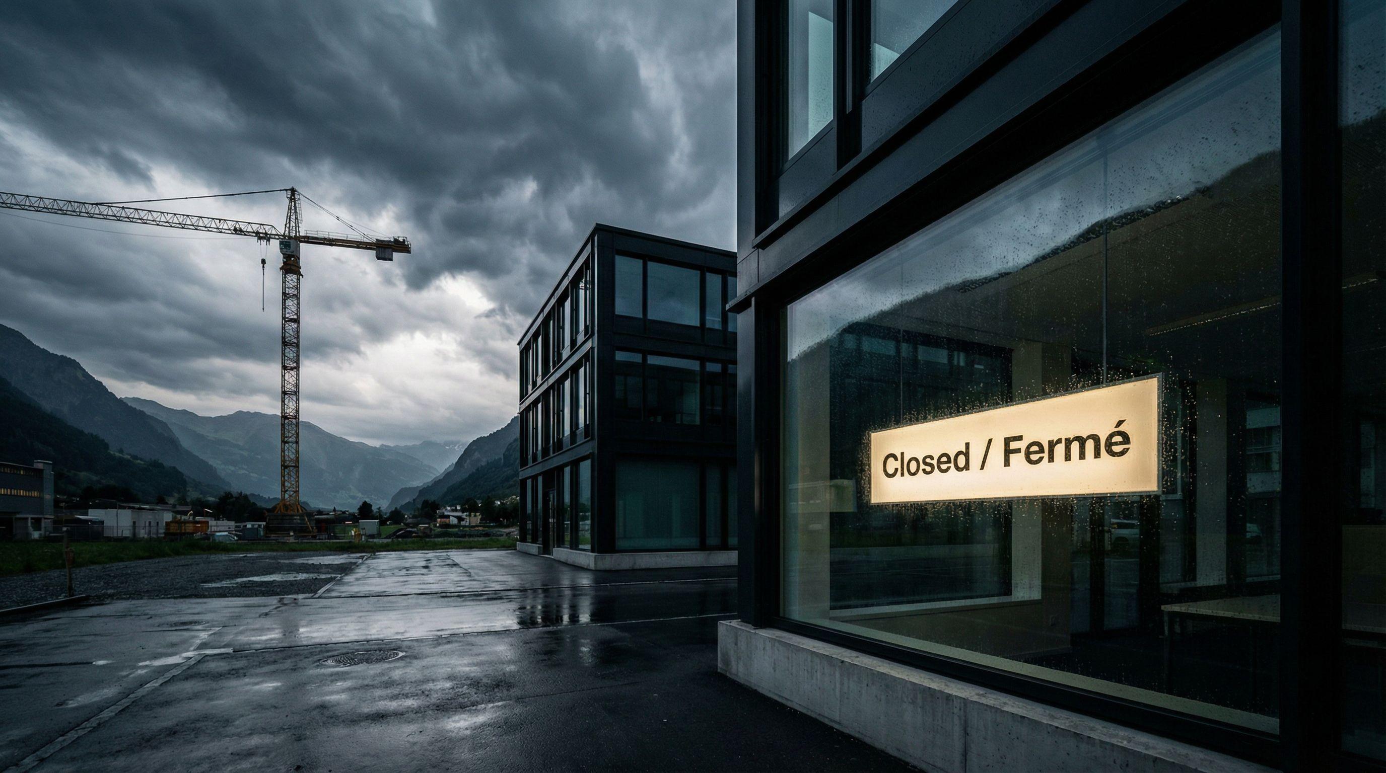 Swiss Corporate Bankruptcies Surge by Over 35%