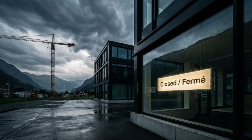 Swiss Corporate Bankruptcies Surge by Over 35%