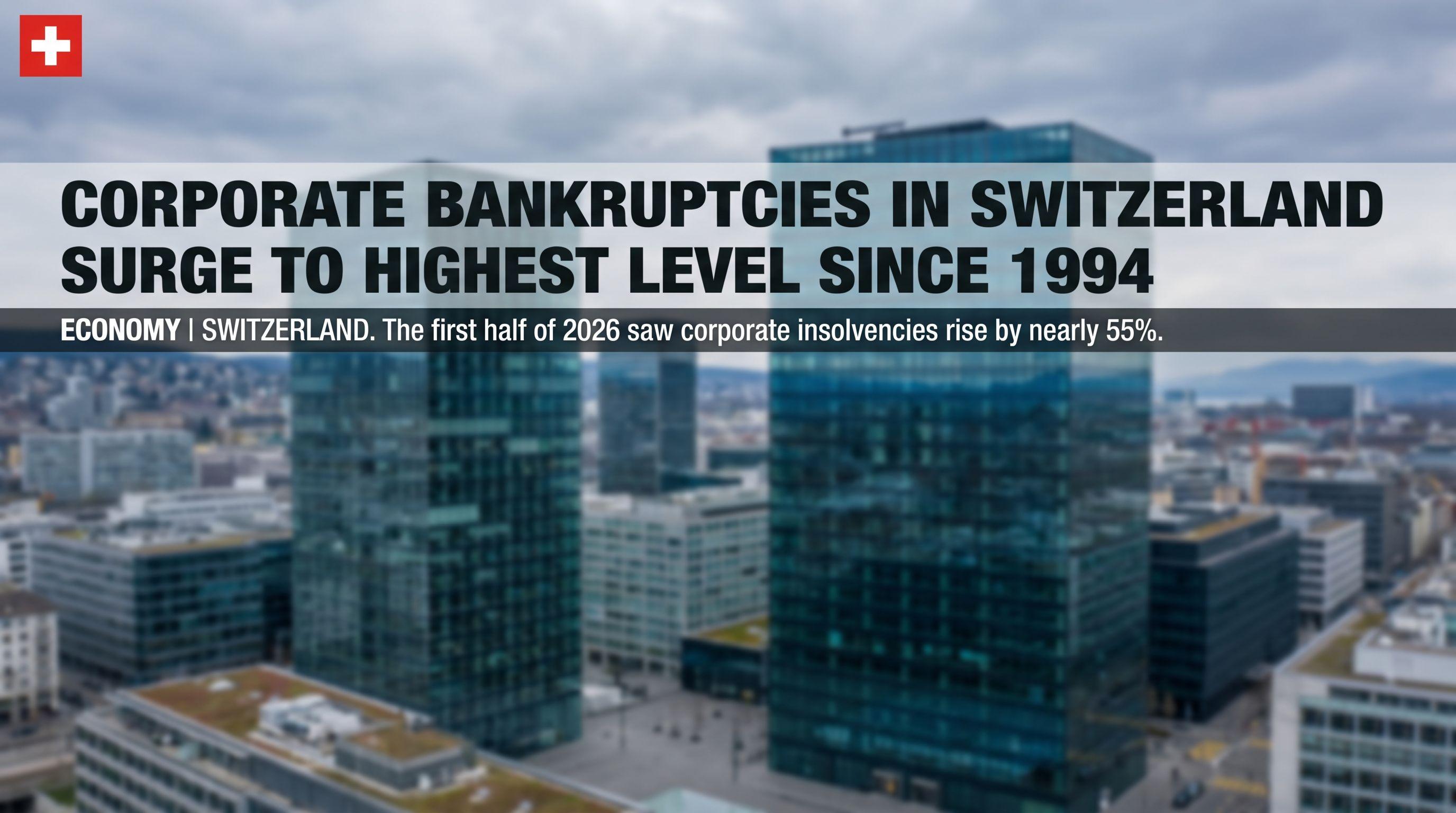 Corporate Bankruptcies in Switzerland Surge to Highest Level Since 1994