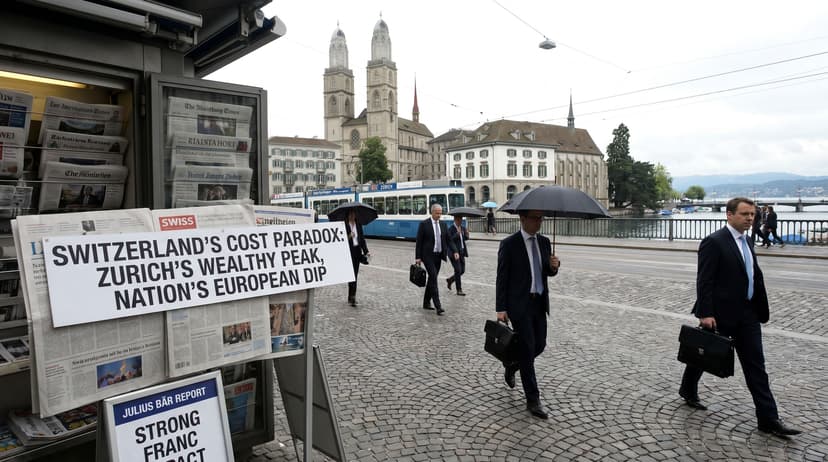 The Swiss Cost of Living: Zurich Ranks High for Wealthy, but Nation No Longer Priciest in Europe