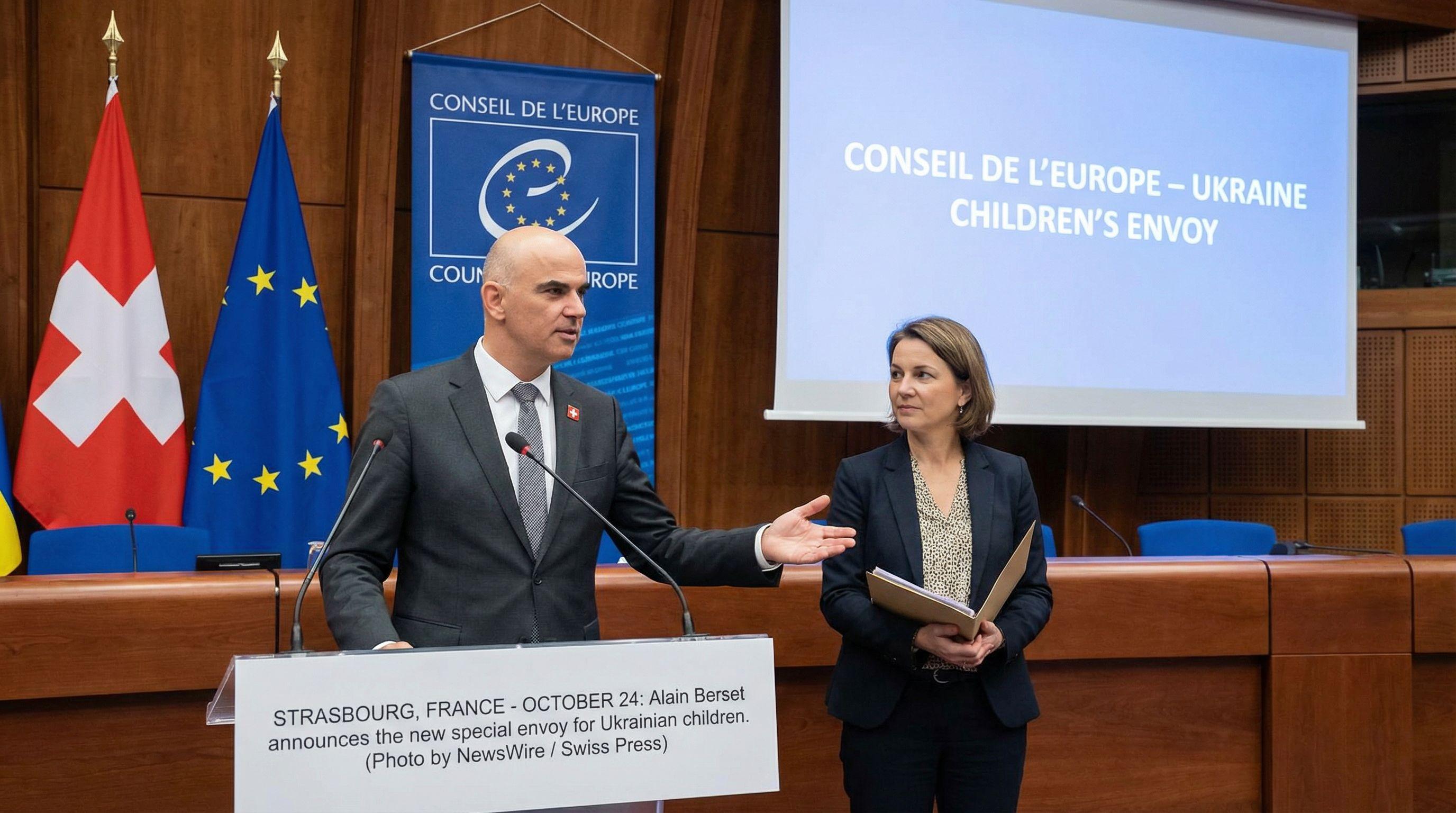 Swiss Council of Europe Head Appoints Ukraine Children's Envoy