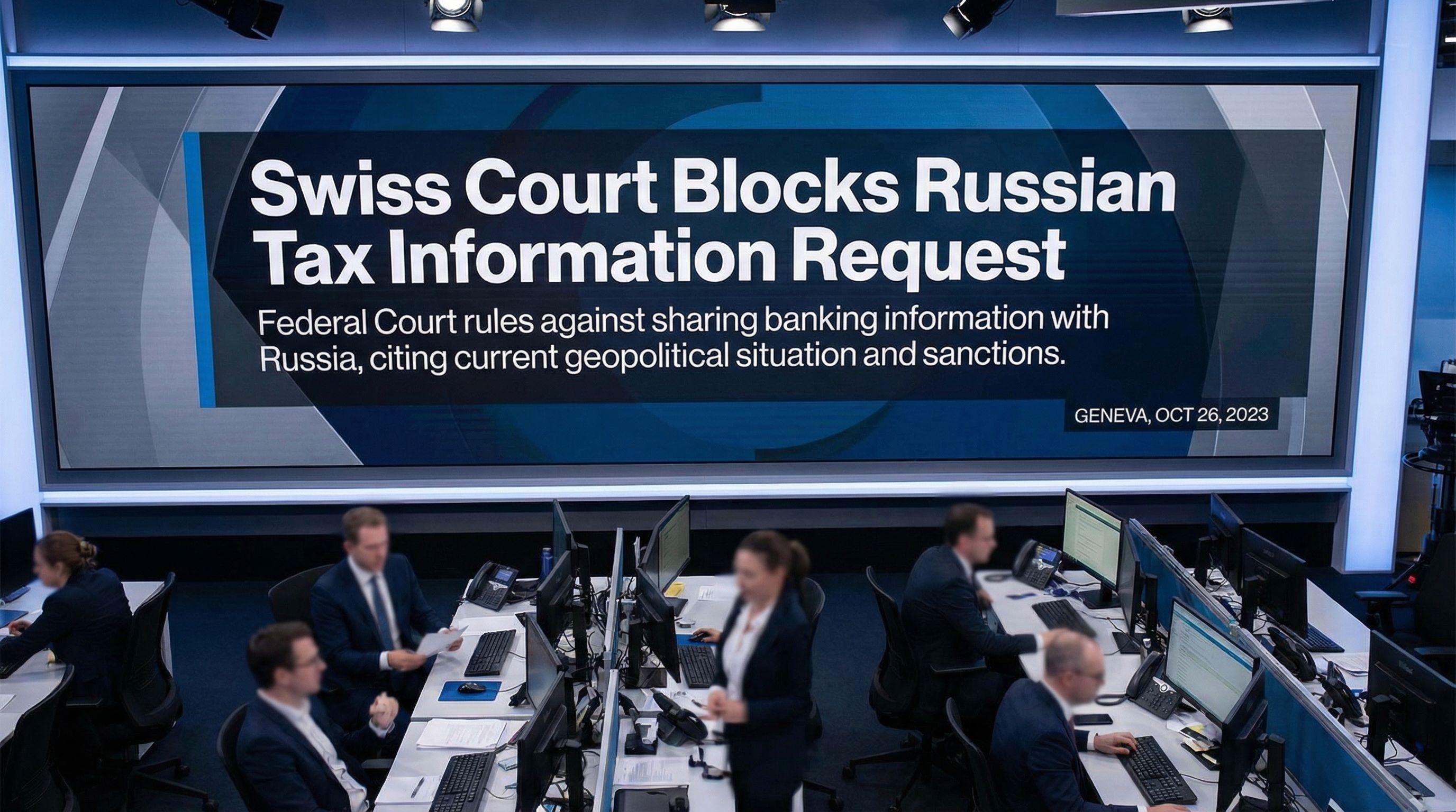 Swiss Court Blocks Russian Tax Information Request