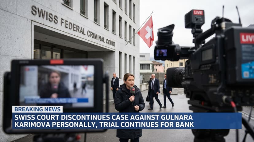 Swiss Court Discontinues Case Against Gulnara Karimova Personally, Trial Continues for Bank