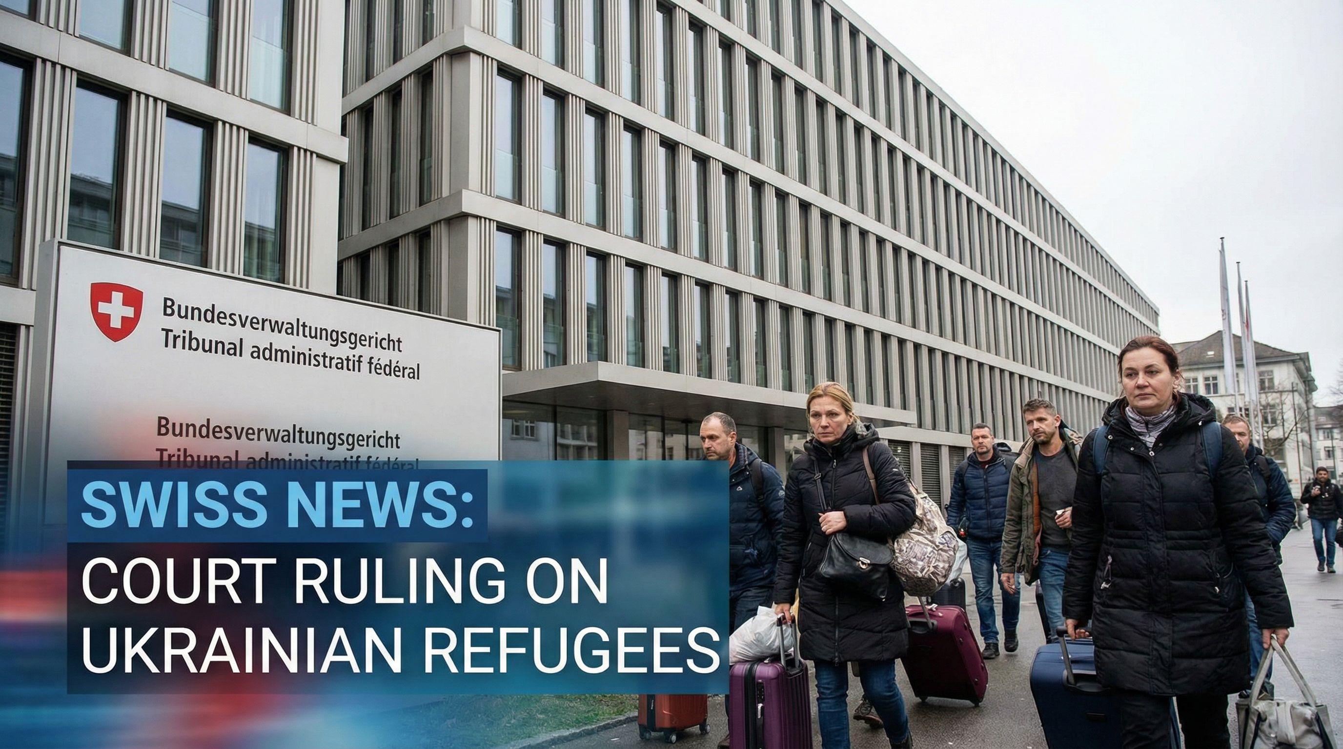 Swiss Court Rules Ukrainian Refugees Previously in EU/EFTA States Cannot Stay